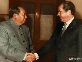 尼克松访华后拟邀请毛泽东或周恩来访美,毛泽东意味深长地说,路还长哪!我怕看不到那一天啦