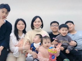 女子连生7个儿子老公吐槽(广东36岁女子连生7娃)