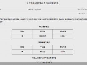 央行等量平价续作1000亿元“麻辣粉”,LPR调降还有空间,降准、降息仍有可能